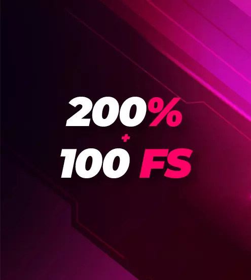 200% + 100 FS по промокоду